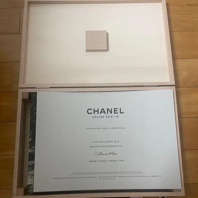 샤넬 CHANEL 2015/16 크루즈 컬렉션 캔버스+상자