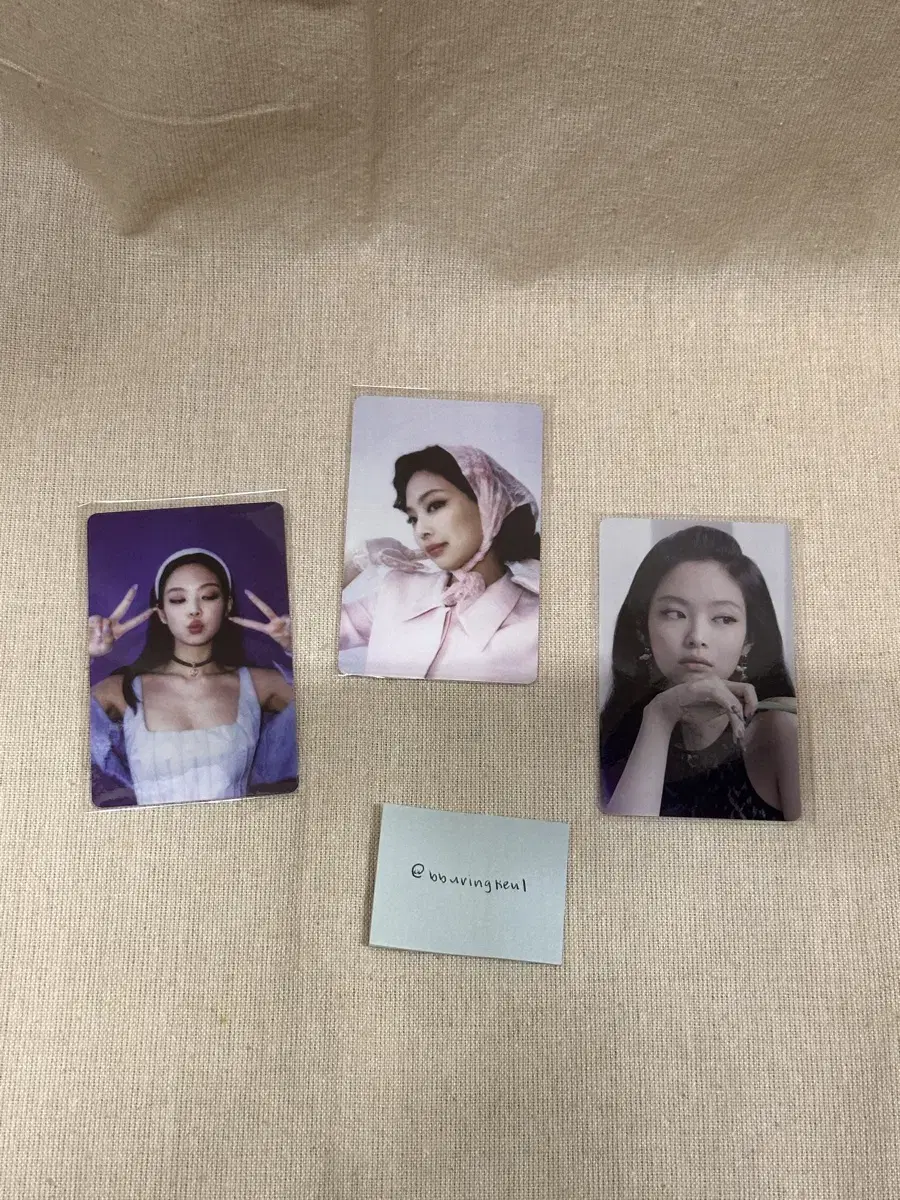 black pink blackpink photocard md wts jennie