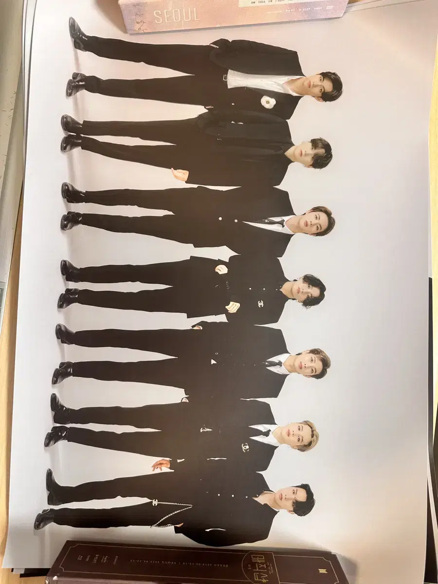 Bangtan New Year's Eve poster Set BTS poster set (limited)