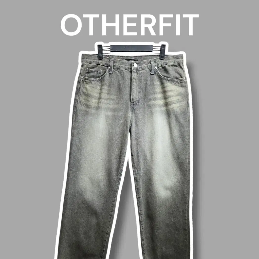 L/ OTHERFIT 아더핏 와이드 데님팬츠 /0824