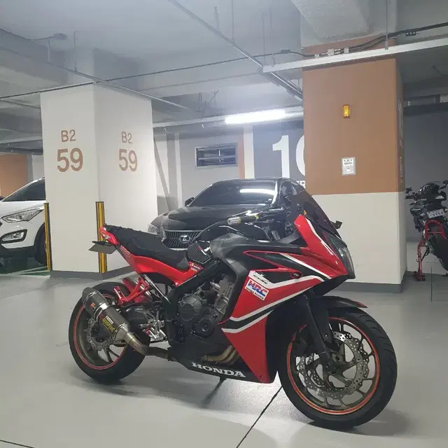 cbr650f 2014년식 아크라풀배기