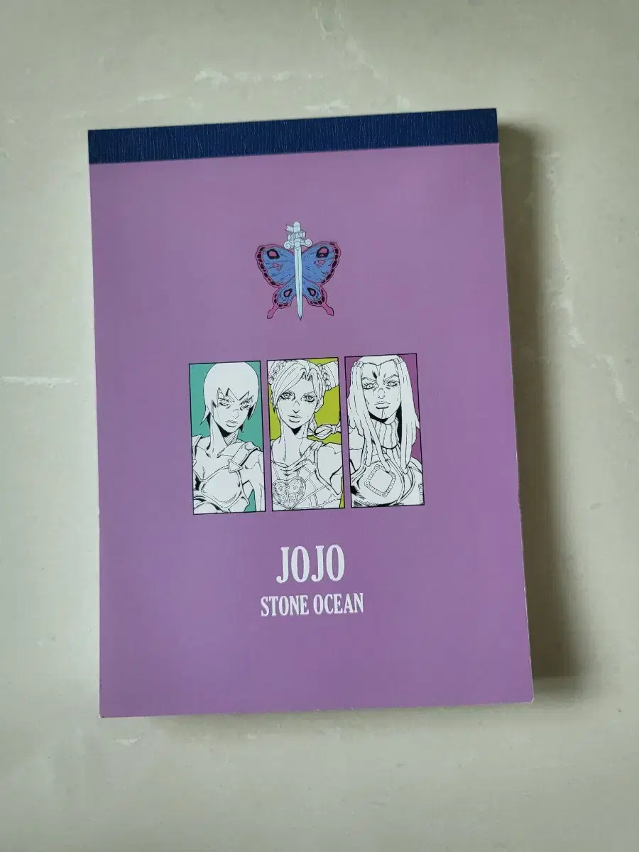 Jojo Jojo Stone Ocean Notepad