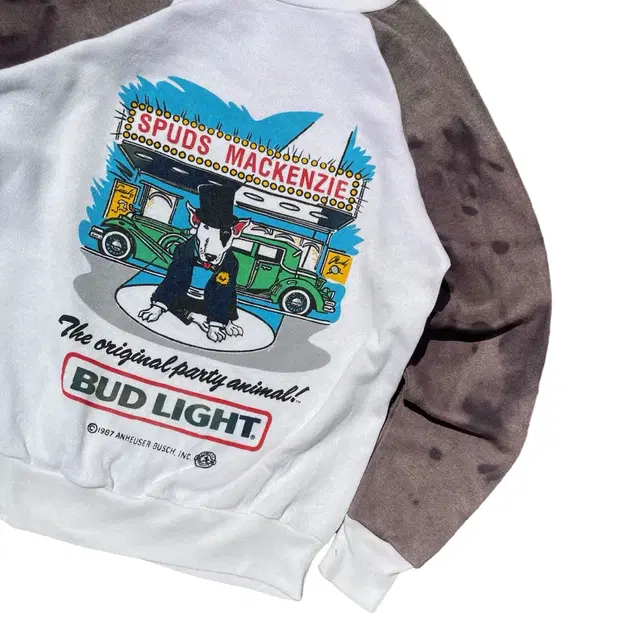 80's Bud Light Faded Sweatshirts