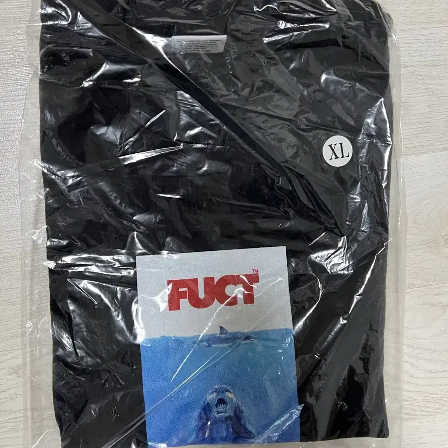 [XL] fuct jawz tee black 퍽트 죠스티 블랙 팝니다