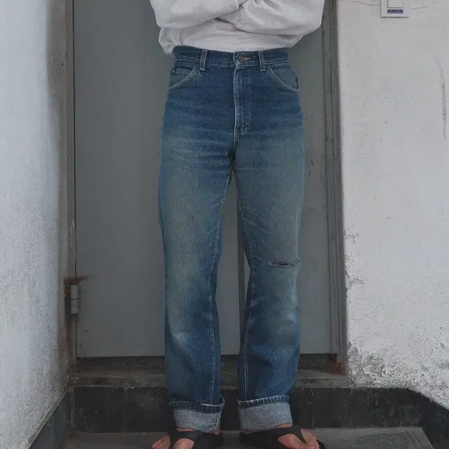 1980's Lee 200 Straight Denim Pants