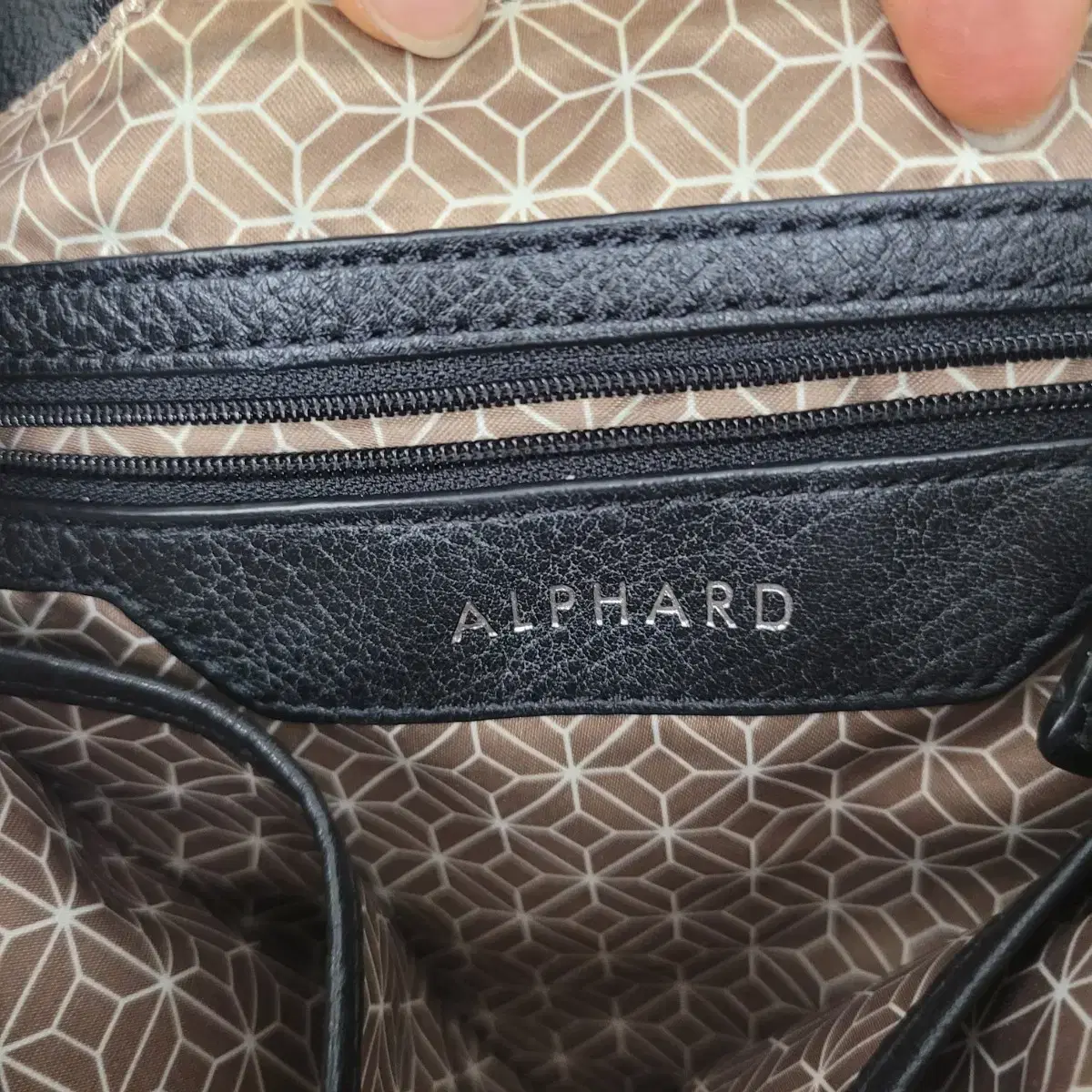 [free size] ALPHARD 알파드 가죽 숄더백 토트백