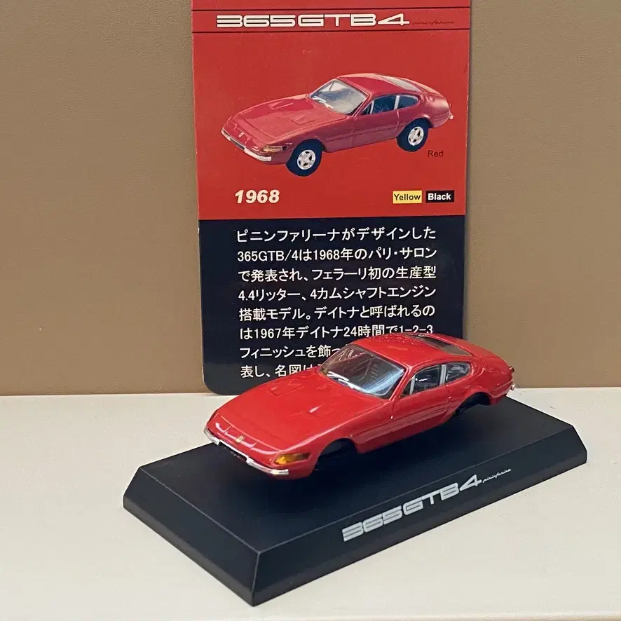 1/64 다이캐스트 교쇼 페라리 365 GTB 4