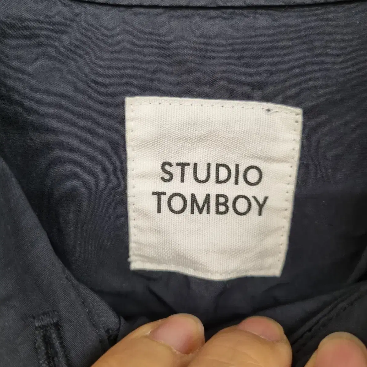 [여성88 size] STUDIO TOMBOY 간절기 우븐 롱코트