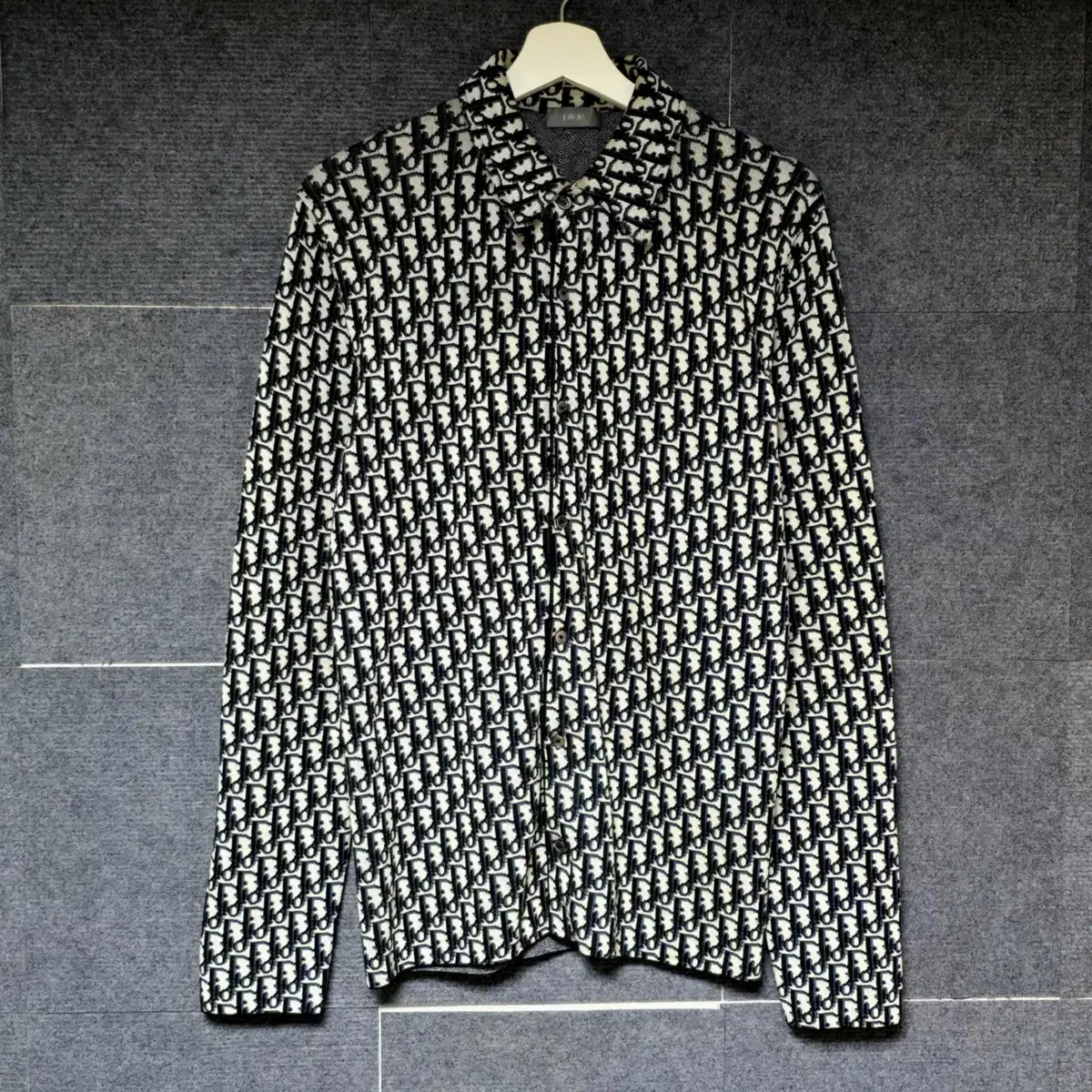 -Onda- [New in box, size XS] Dior Oblique knit shirt