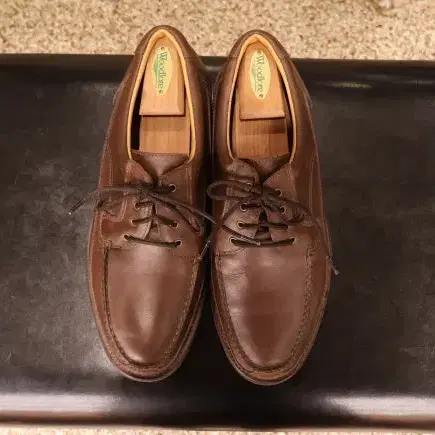 Alden/알든/보트슈즈/브라운/US9.5EE/275