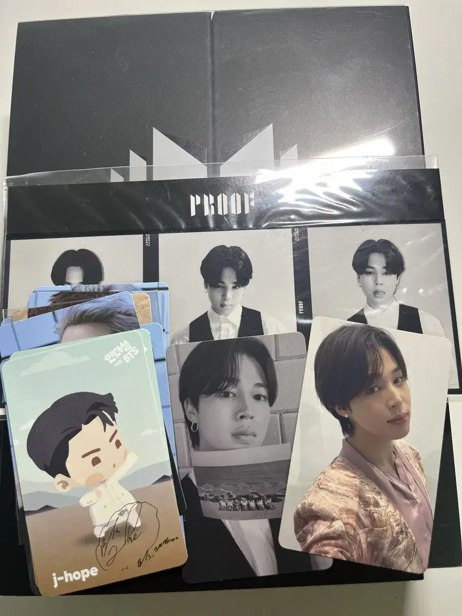 BTS album PROOF set (Jimin photocard)