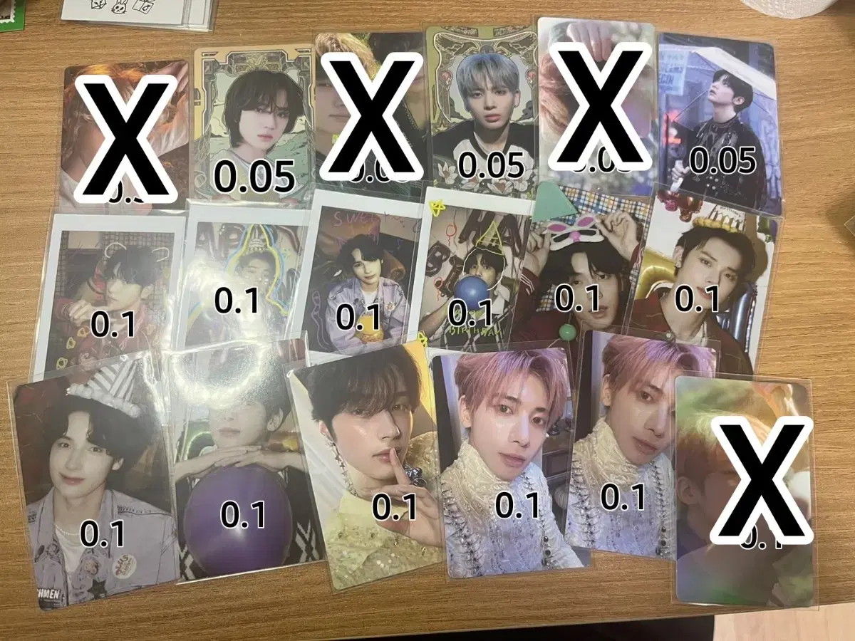 TXT soobin yeonjun beomgyu taehyun hueningkai photocard wts Takedown