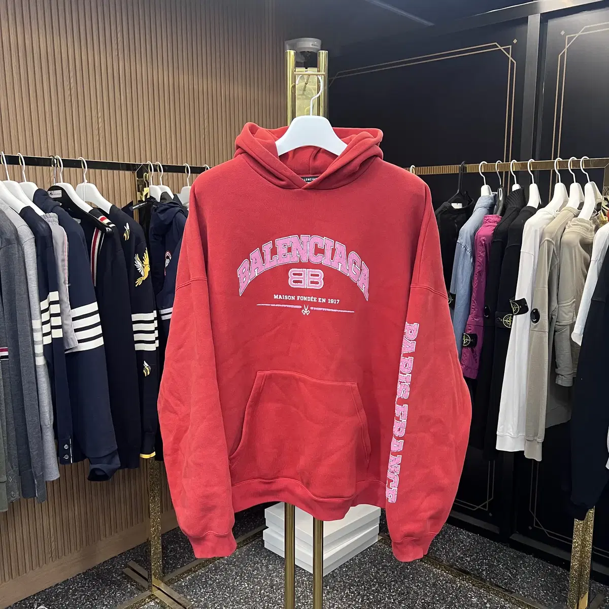 [size 4,110]Balenciaga Overfit Hoodie