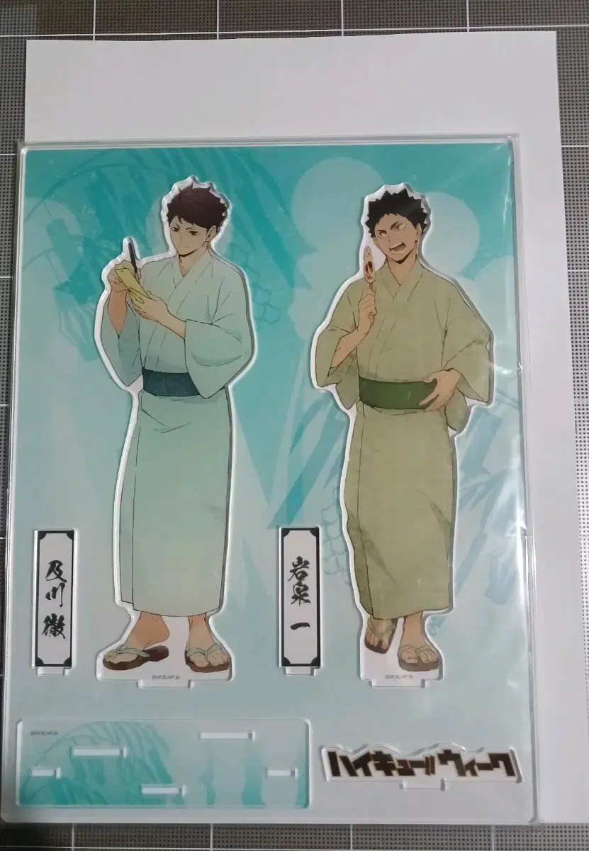 Haikyuu Oikawa, Iwaizumi yeoreum Matsuri Yukata Week Big Acrylic