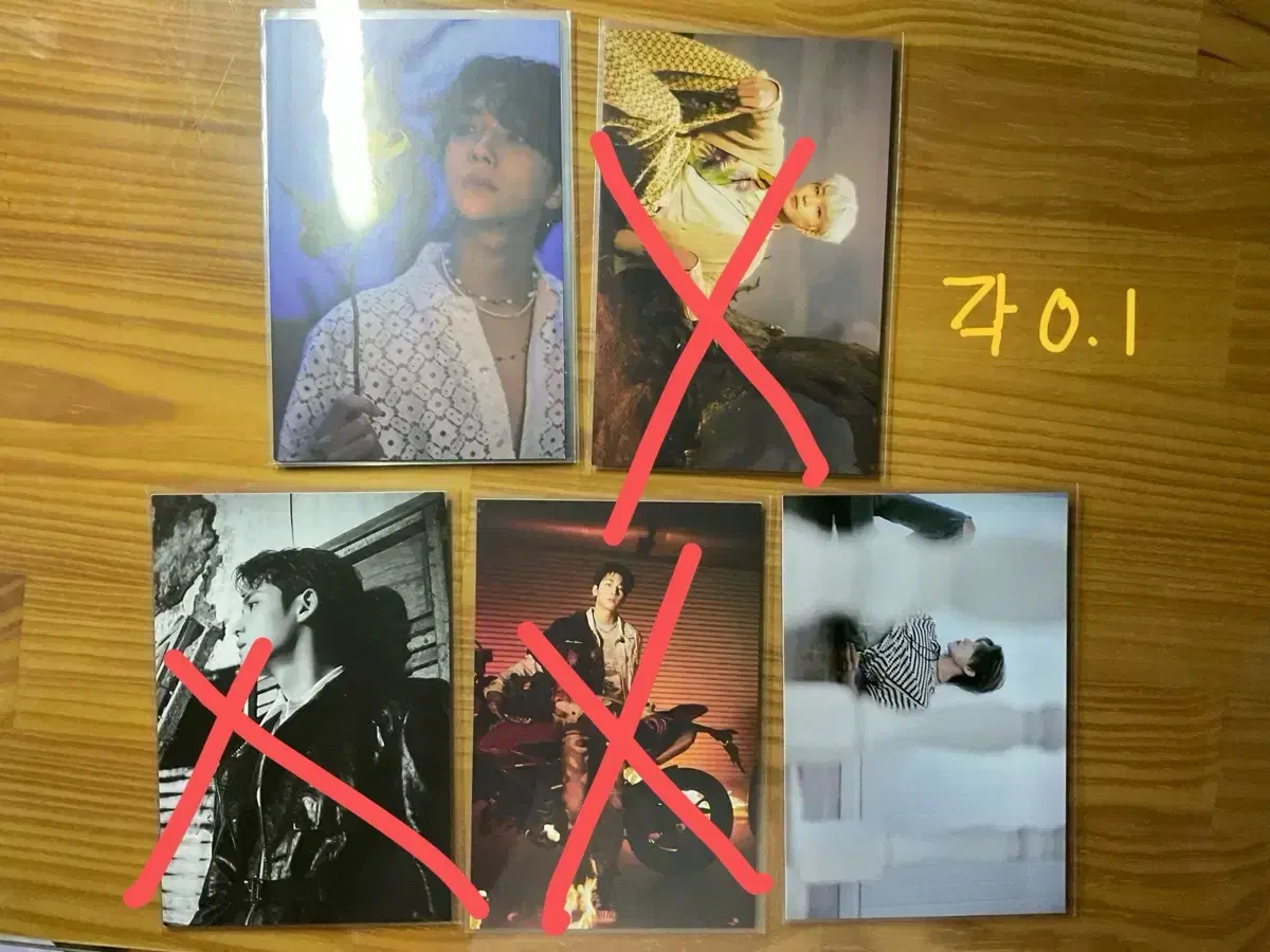 Seventeen joshua wonwoo the8 mingyu album postcard Sell