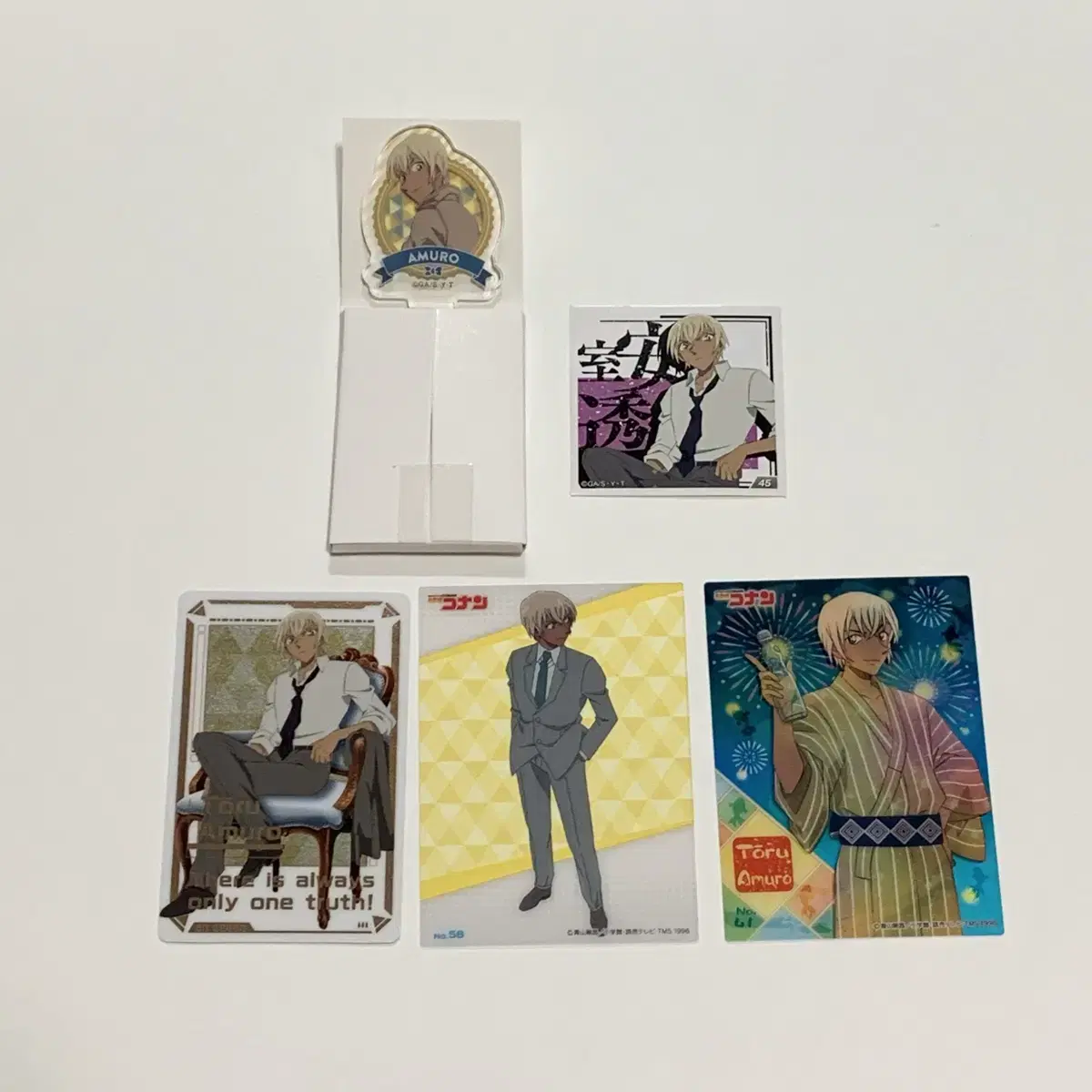 Detective Conan Amuro Furuya Anjikijiryu kard acrylic