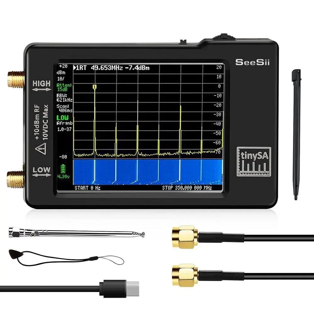 휴대용 타이니SA Spectrum Analyzer  핸드헬드 주파수 An