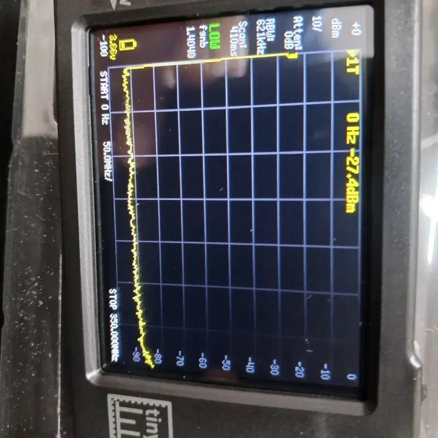 휴대용 타이니SA Spectrum Analyzer  핸드헬드 주파수 An