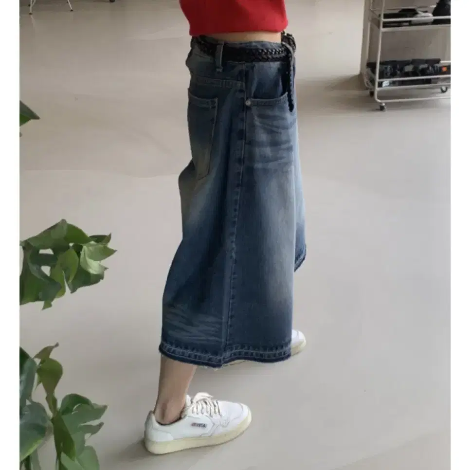 서울베이스드 WAVE BERMUDA PANTS BLUE S