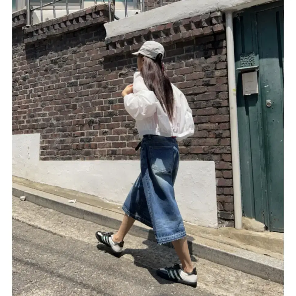 서울베이스드 WAVE BERMUDA PANTS BLUE S