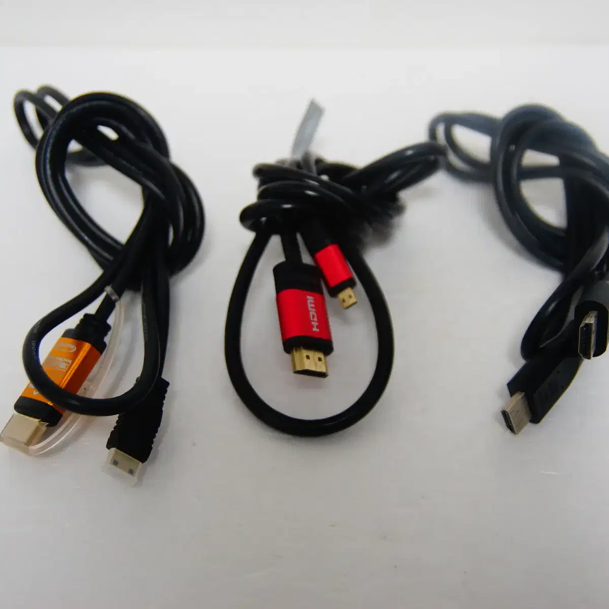 HDMI 케이블 여러개(Mini, Micro, 일반) 팝니다.(5천원)