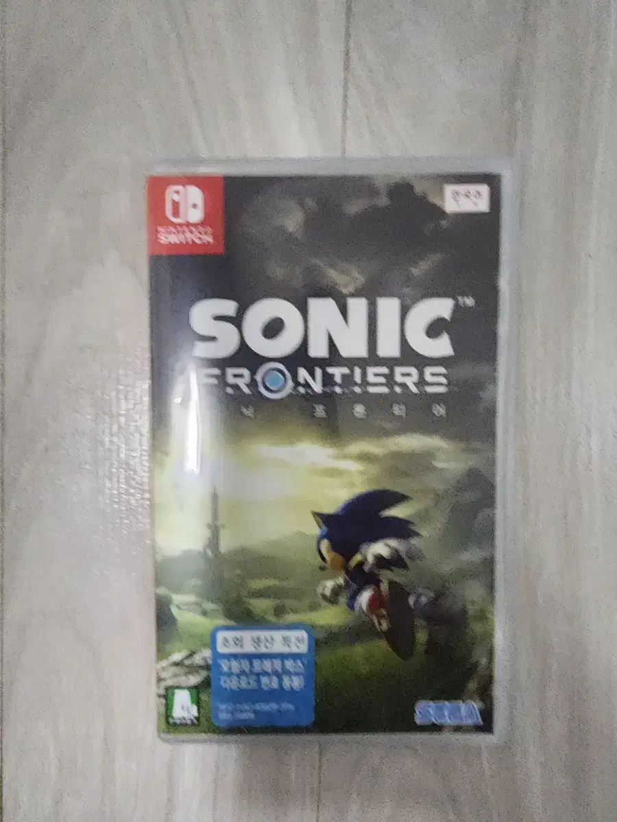 Nintendo Switch Sonic Frontier is for sale