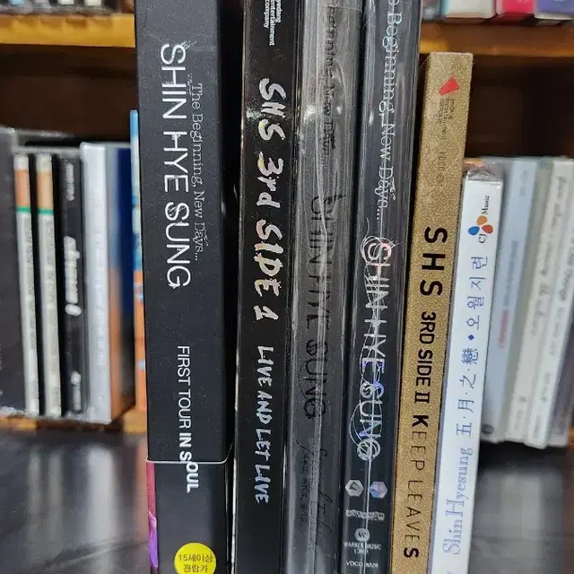 신혜성 1,2,3집 CD DVD