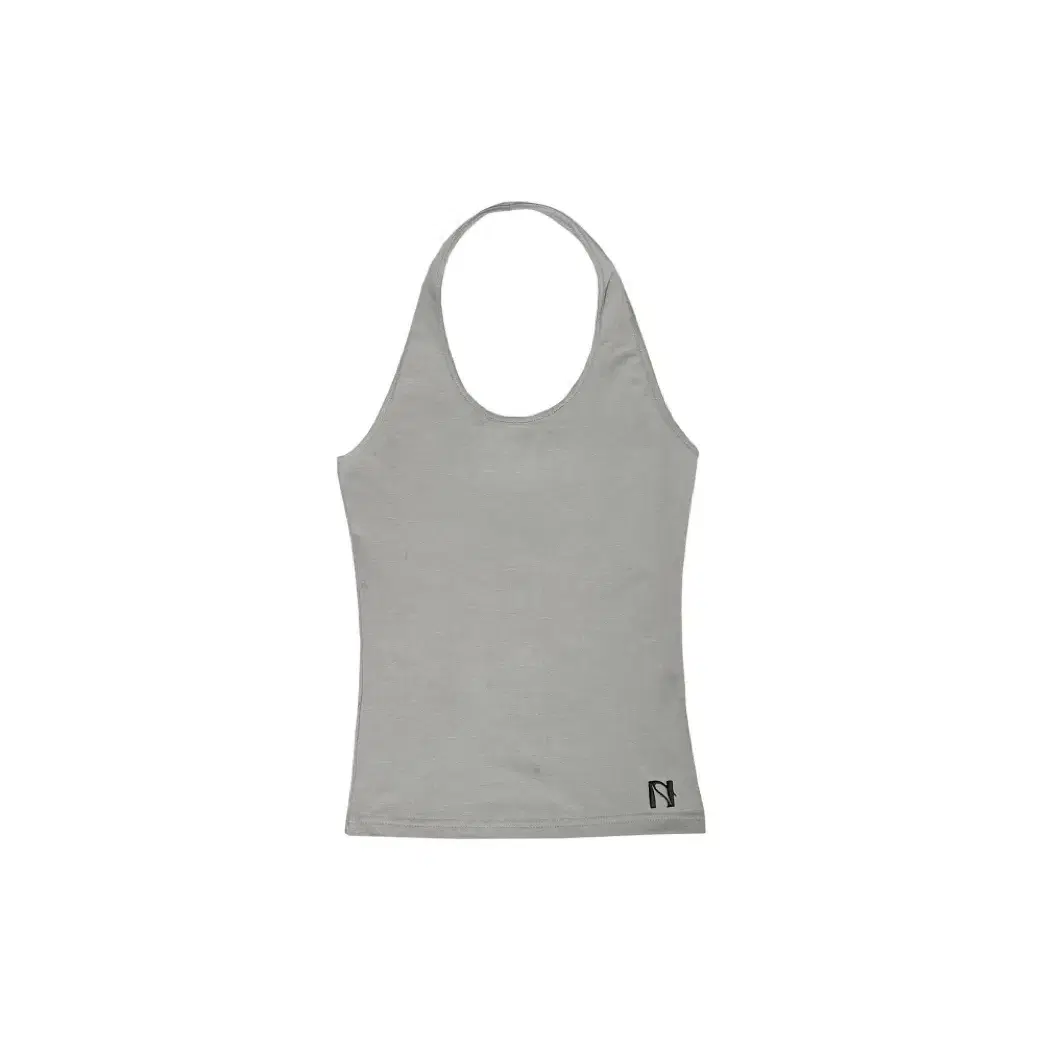 뉴얼린embroidery sleeveless halter top슬리브리스