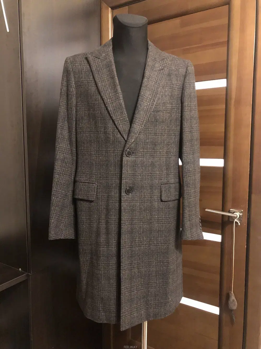 Hermes Single coat(cashmere/wool) size 48(International shipping)