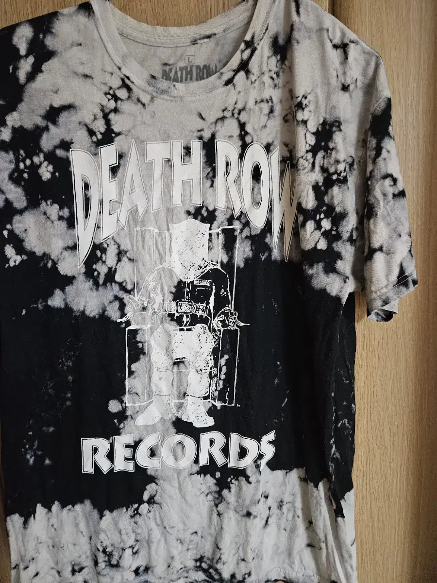 Vintage Hip Hop Label T-Shirt Death Row Records