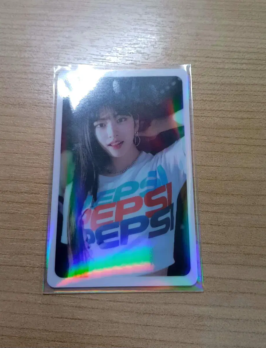 Feeding) ive ahn yujin Pepsi sells photocard 