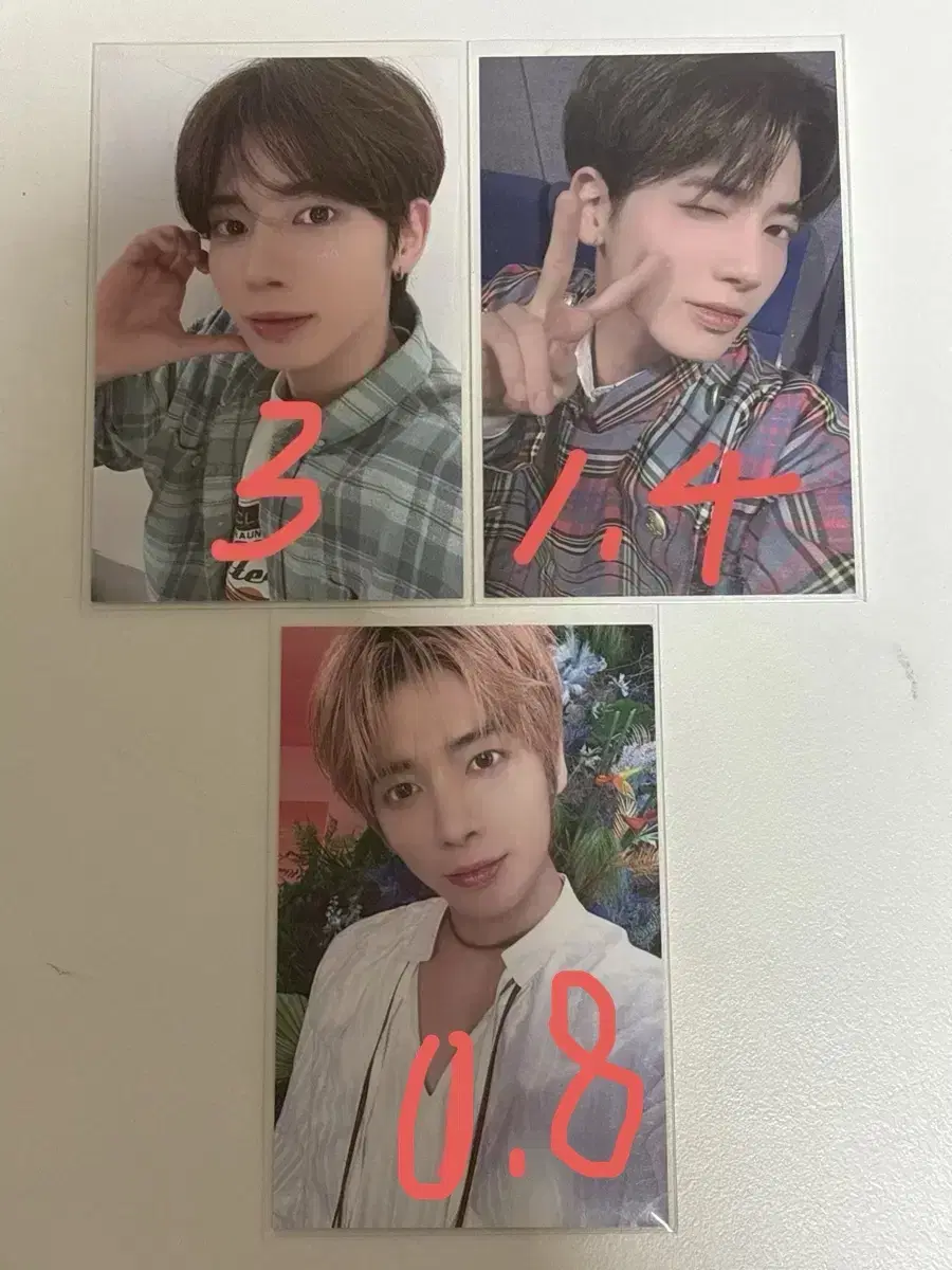 txt taehyun mozone photocard ancon sumikon fan live