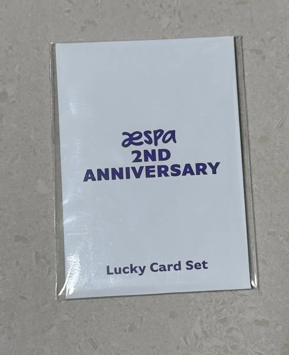 Aespa winter lucky unsealed