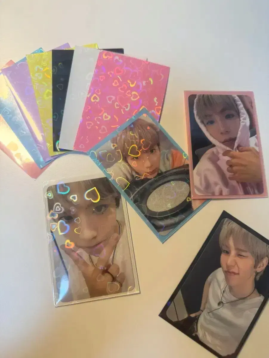 hologram sleeve photocard packaging photocard packaging color sleeve