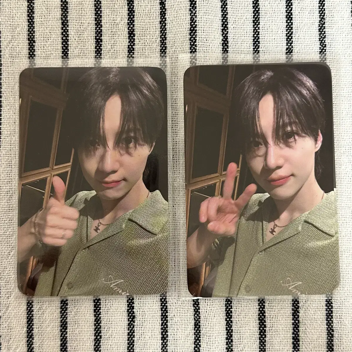 [Set of 2] shinee taemin Eternal with muu Hearing unreleased photocard Sells