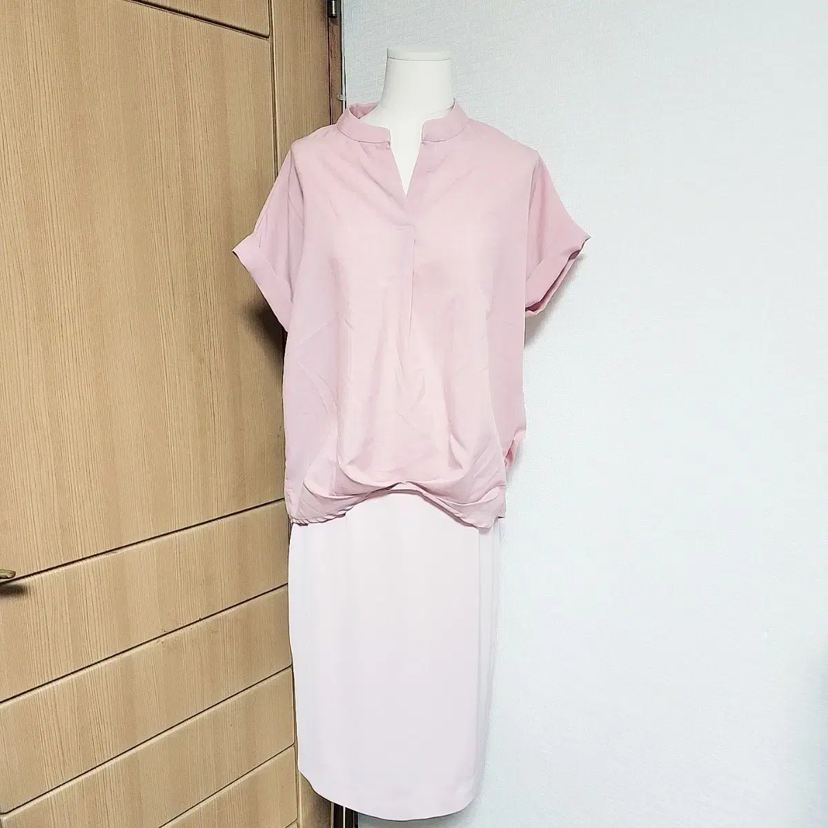 Zigot indigo pink yeoreum blouse freesize