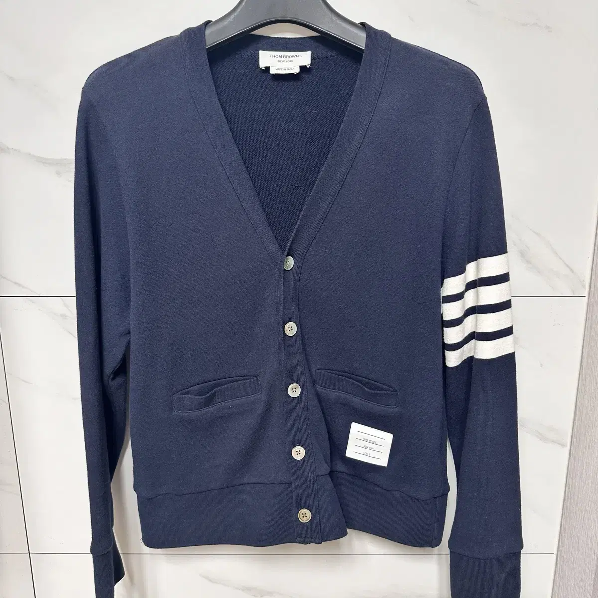 [S-grade / same-day shipping] Thom Browne Cotton Cardigan 2 sizes