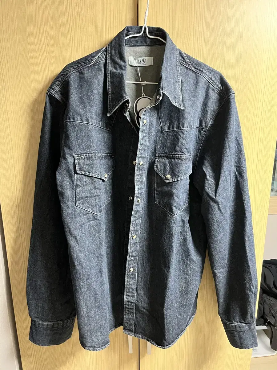 [48] Elmud Badgai Western Denim Dark Bloo