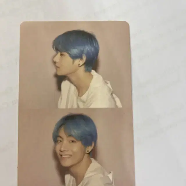 방탄 뷔 김태형 포카 양도