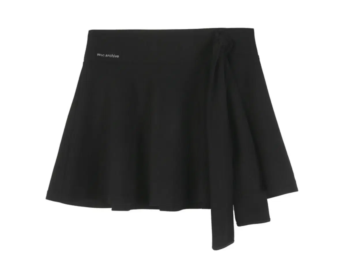 wscarchive 아카이브 Tie flare wrap skirt 001