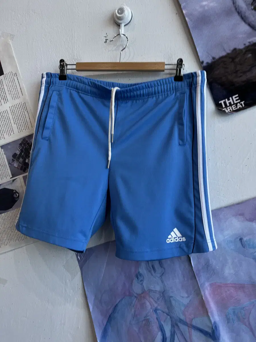 Adidas Track Shorts Vahn Sky Blue