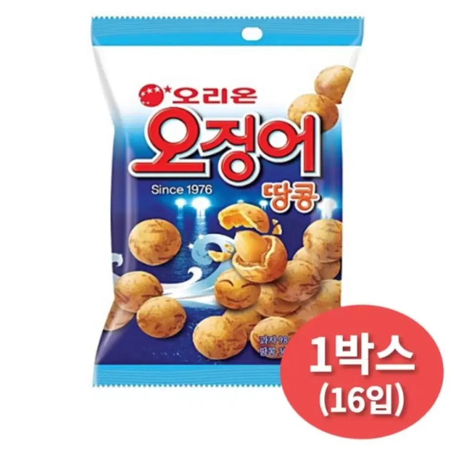 번개최저가  오리온 오징어 땅콩 98GX16개 12690원