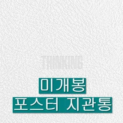 지코 - 1집 / Thinking (미개봉, 포스터포함, CD)