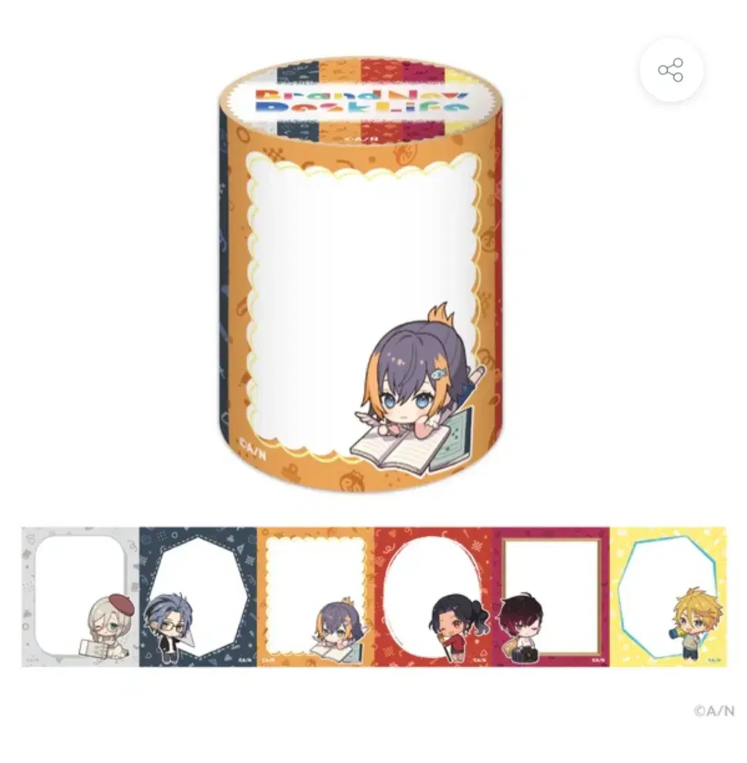 NIJISANJI en Roll Sticker Post-it Petraia Scalaber Hex Wilson