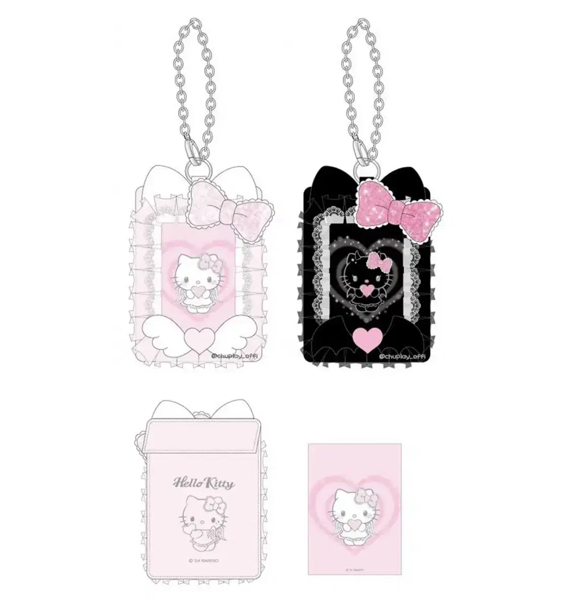 Hello Kitty Angels and Demons photocard holder Sanrio