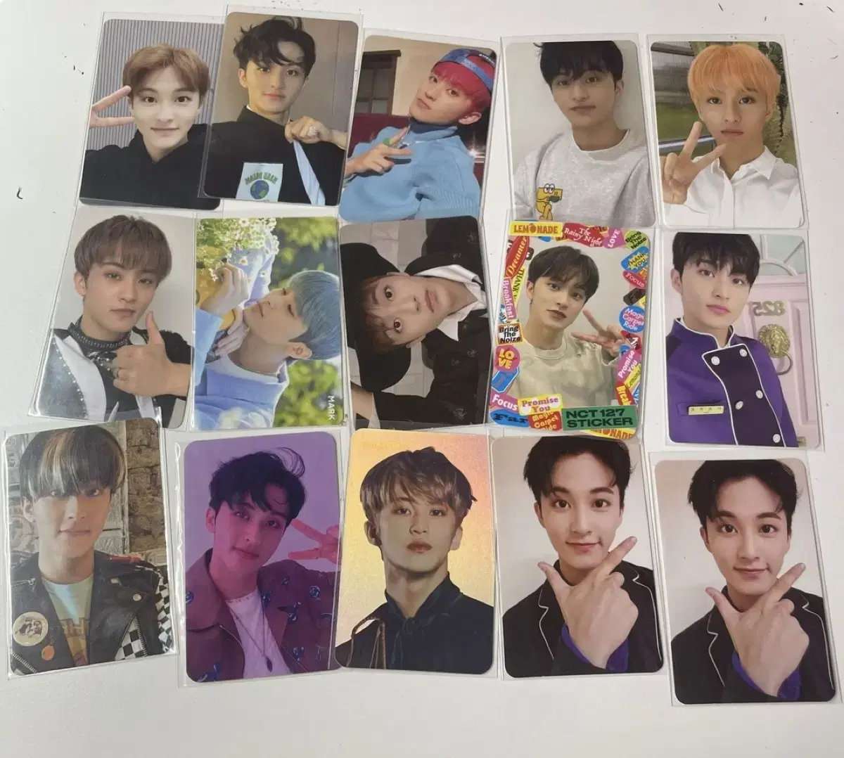 NCT DREAM 127 mark photocard 15 (unreleased photocards included) bulk WTS