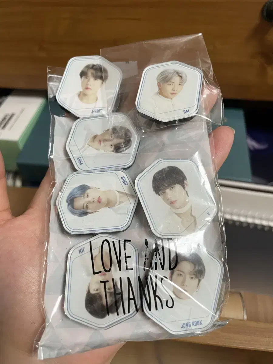 Bangtan Tour luckydraw Magnets