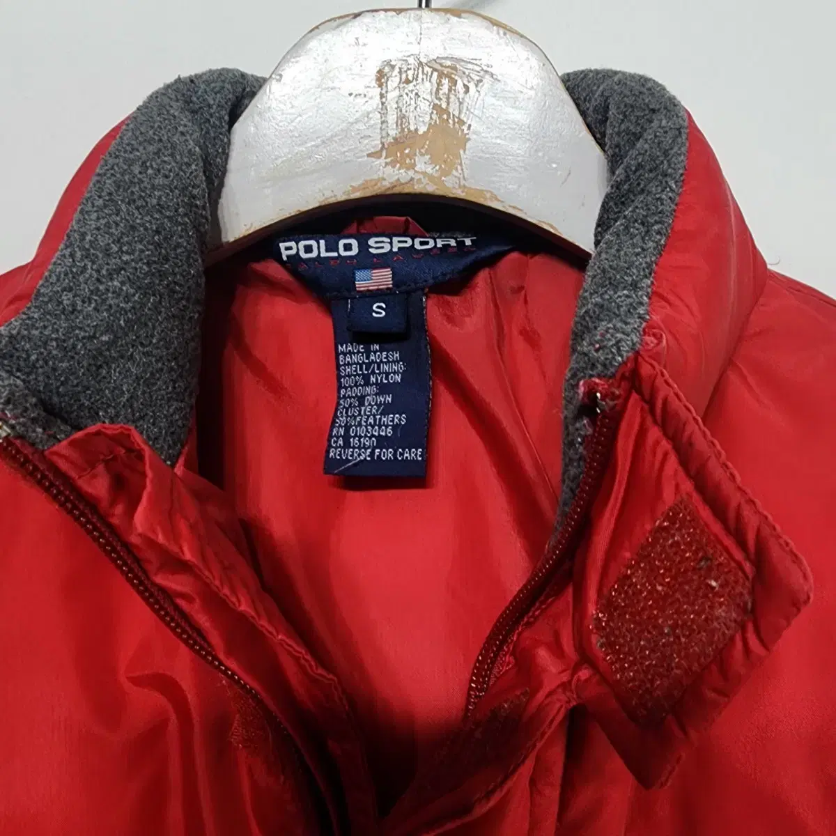 폴로랄프로렌 POLO RALPH LAUREN SPORT패딩점퍼자켓 레드S