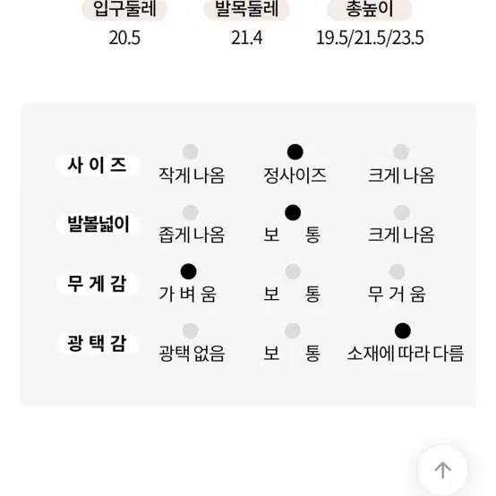 에이블리 레더 삭스 부츠 3cm 블랙 신발 판매/교신