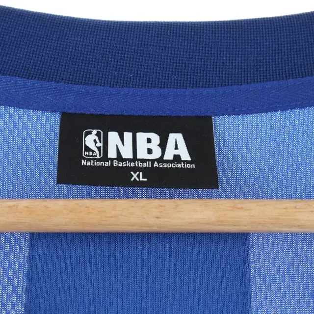 (XL) NBA 엔비에이 반팔 티셔츠 블루 블록코어 올드스쿨-EBCD